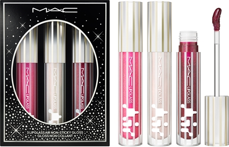 MAC Cosmetics Holiday Festive Affair Lipglass Air Trio Geschenkset für Lippen
