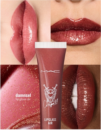 MAC Cosmetics Viva Glam Lipglass Air Glitter Lip Gloss