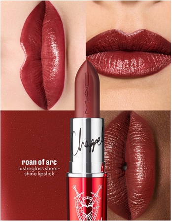 MAC Cosmetics Viva Glam Lustreglass Sheer-Shine Lipstick Shiny Lipstick