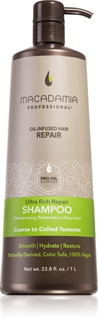 Macadamia Natural Oil Ultra Rich Repair Djupt regenererande schampo För mycket skadat hår