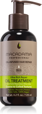 Macadamia Natural Oil Ultra Rich Repair Õlihooldus kahjustatud ja habrastele juustele