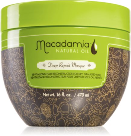 Macadamia Oil Deep Repair mascarilla de regeneración para cabello seco y dañado | notino.es