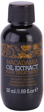 Macadamia Oil Extract Exclusive Nourishing Care for Hair