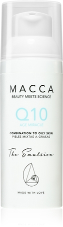 Macca Q10 Age Miracle Emulsion mot åldrande med regenererande effekt
