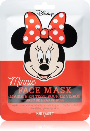 Mad Beauty Minnie masque tissu éclat à l'extrait de rosier des chiens