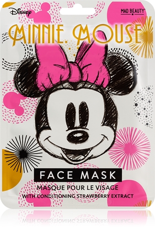 Mad Beauty Minnie máscara em folha com efeito suavizante