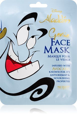 Mad Beauty Aladdin Genie nærende ansigts sheetmaske Med avocado