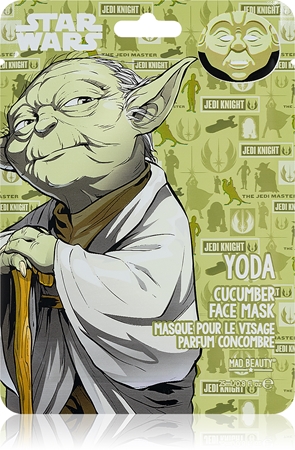 Mad Beauty Star Wars Yoda upokojujúca plátienková maska