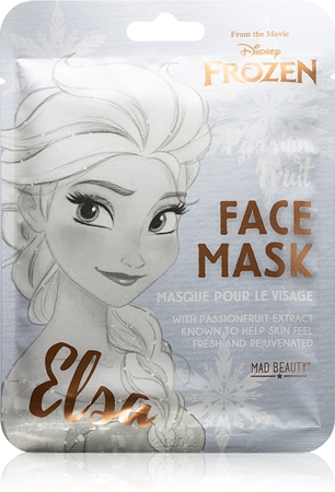 Mad Beauty Frozen Elsa maschera in tessuto emolliente e rinfrescante