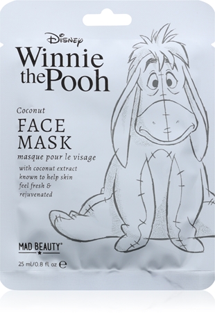 Mad Beauty Winnie The Pooh Eeyore nourishing face sheet mask