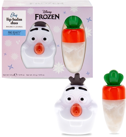 Mad Beauty Frozen Olaf baume à lèvres duo