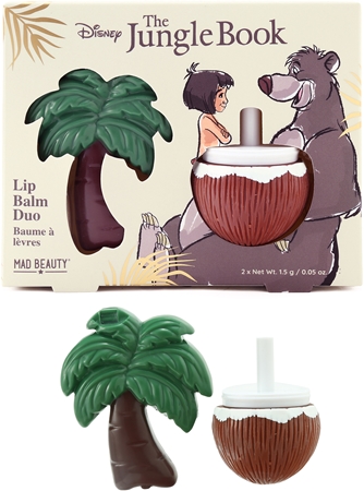 Mad Beauty The Jungle Book Lip Balm Duo Lippenbalsem
