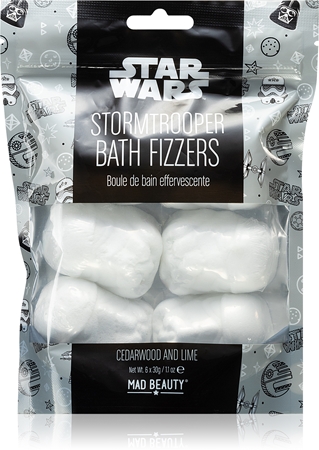 Mad Beauty Star Wars Storm Trooper αφρώδης μπάλα τια το μπάνιο