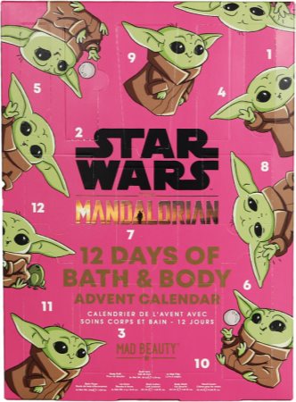 Mad Beauty Star Wars The Mandalorian The Child calendário do Advento