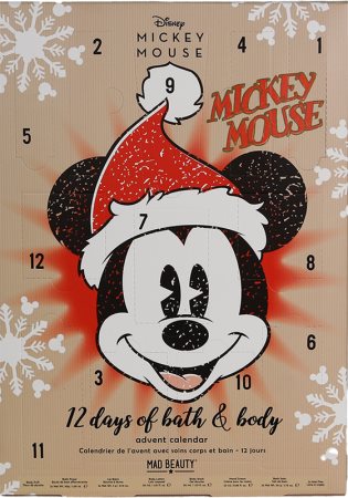Mad Beauty Mickey Mouse Jingle All The Way - 12 Day Advent Calendar ádventi naptár