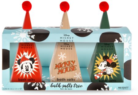 Mad Beauty Mickey Mouse Jingle All The Way sales de baño lote de regalo