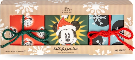 Mad Beauty Mickey Mouse Jingle All The Way koupelová bomba dárková sada