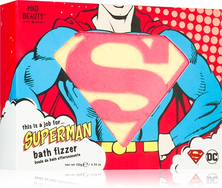 Mad Beauty DC Superman fizzy bath cube