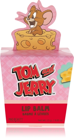 Mad Beauty Tom & Jerry Lip Balm drėkinamasis lūpų balzamas