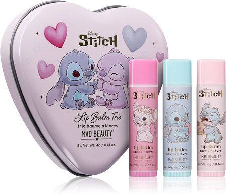 Mad Beauty Disney Stitch lūpu balzamu komplekts