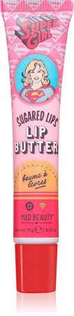 Mad Beauty DC Femme Power Supergirl tiefenwirksame nährende Butter für Lippen
