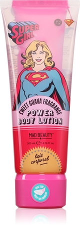 Mad Beauty DC Femme Power Supergirl drėkinamasis kūno losjonas