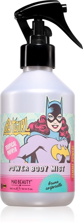 Mad Beauty DC Femme Power Batgirl spray corporel parfumé pour femme
