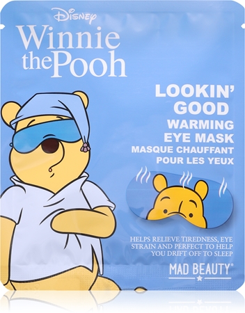 Mad Beauty Winnie The Pooh Augenmaske mit wärmender Wirkung