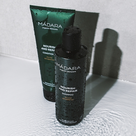MÁDARA Nourish and Repair αναγεννητικό μαλακτικό για αδύναμα και ταλαιπωρημένα μαλλιά