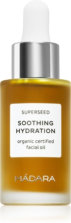 MÁDARA Superseed Soothing Hydration óleo hidratante nutritivo para rosto