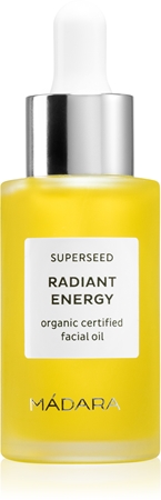 MÁDARA Superseed Radiant Energy óleo facial para pele cansada