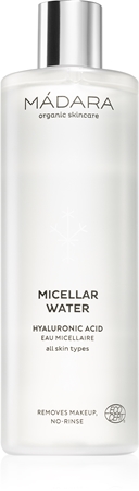 MÁDARA Hyaluronic acid água micelar de limpeza