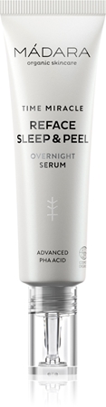 MÁDARA Time Miracle Reface Sleep & Peel sérum peeling suave para a noite com efeito rejuvenescedor