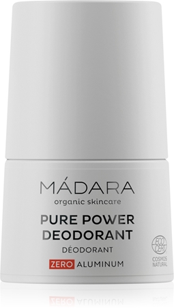 MÁDARA Pure Power deodorant roll-on fara continut de aluminiu