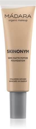 MÁDARA Skinonym Semi-Matte Peptide base duradoura com peptídeos