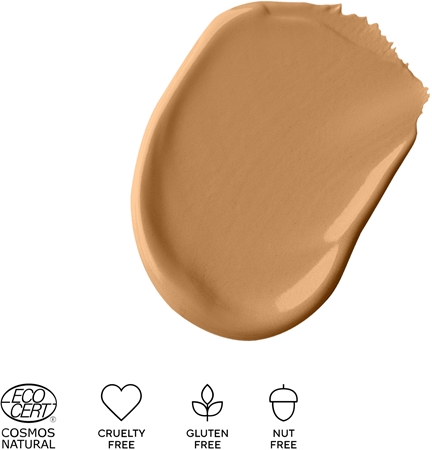 MÁDARA Skinonym Semi-Matte Peptide Ilgnoturīgs tonālais krēms ar peptīdiem