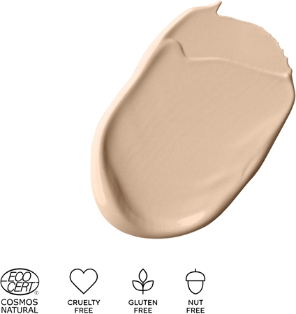 MÁDARA Skinonym Semi-Matte Peptide Ilgnoturīgs tonālais krēms ar peptīdiem