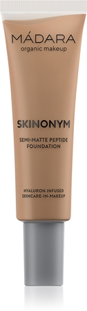 MÁDARA Skinonym Semi-Matte Peptide Ilgnoturīgs tonālais krēms ar peptīdiem
