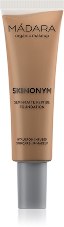 MÁDARA Skinonym Semi-Matte Peptide Ilgnoturīgs tonālais krēms ar peptīdiem