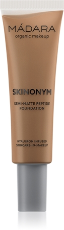 MÁDARA Skinonym Semi-Matte Peptide Ilgnoturīgs tonālais krēms ar peptīdiem