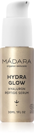 MÁDARA Hydra Glow Hyaluron Peptide Serum Hyaluronic Serum with peptides