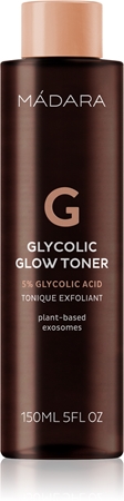 MÁDARA Glycolic Glow Toner Gentle Exfoliating Tonic
