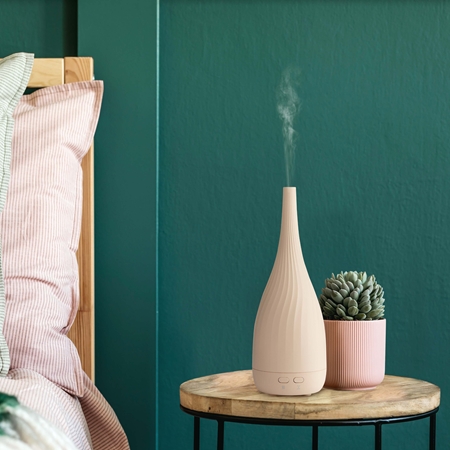 MADE BY ZEN Thalia diffuseur d’huiles essentielles ultrasonique et humidificateur d’air Sand