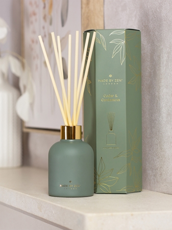 MADE BY ZEN Cedar & Cardamom diffuseur d'huiles essentielles avec recharge