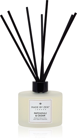MADE BY ZEN Patchouli & Cedar aroma diffuser met vulling