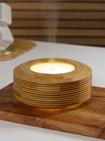 MADE BY ZEN Raya UV-aromdiffusor och luftfuktare av bambu