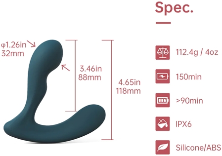 Magic Motion Solstice X App Controlled stymulator prostaty