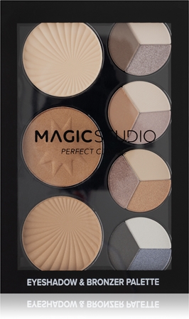 Magic studio Eyeshadow & Bronzer Palette мултифункционална палитра