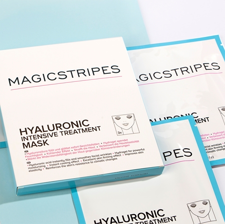 MAGICSTRIPES Hyaluronic Intensive Treatment Mask masque hydrogel intense à l'acide hyaluronique