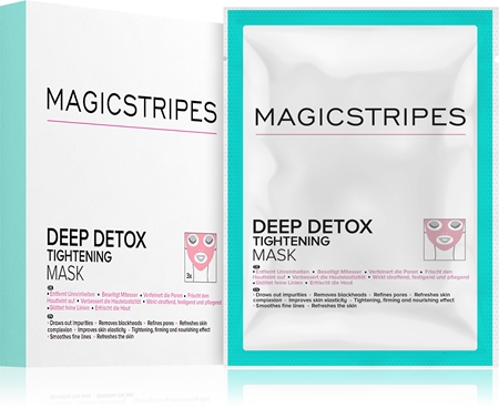 MAGICSTRIPES Deep Detox detox-naamio kiinteyttävä vaikutus